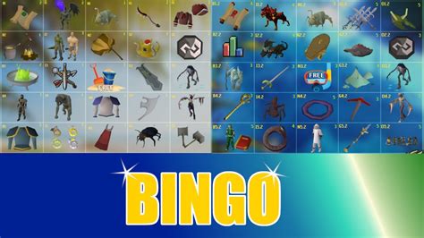 OSRS Clan Bingo Event: How it works .